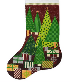 X-144 Oh Christmas Tree Stocking