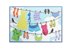 LRE-PL06 Clothes Hanging on the Clothesline