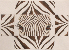 JP-BC047 Playful Zebra Eyes and Skins Brick