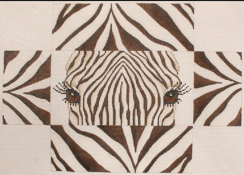 JP-BC047 Playful Zebra Eyes and Skins Brick