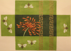 JP-BC031 Oriental (Asian) Mum & Bees Brick