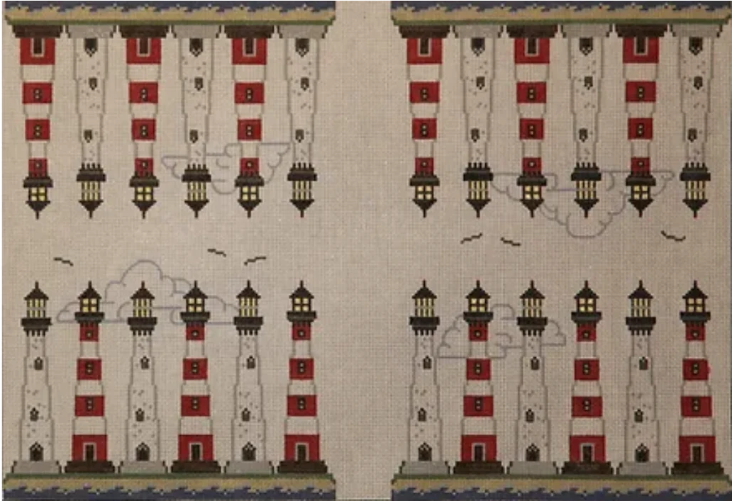 TTAG120-13 Lighthouse Backgammon Board