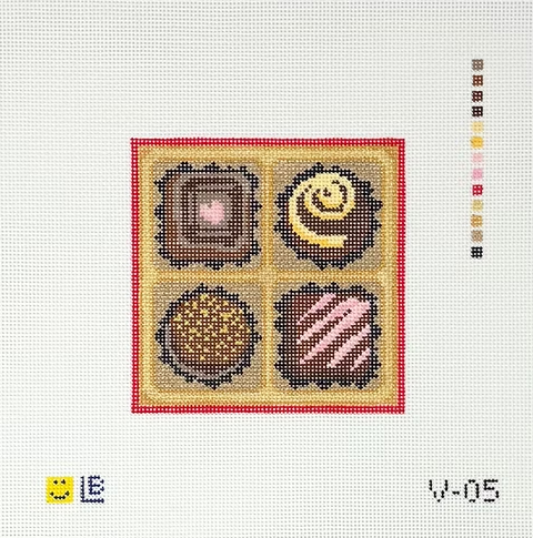 V-05 4-Piece Chocolates Box