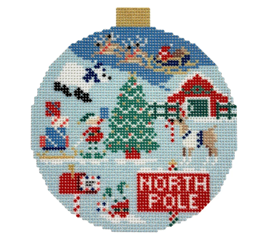 KB 1702 North Pole Ornament