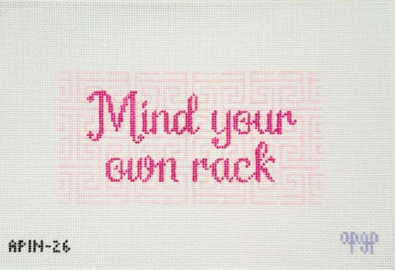 APIN26 Mind Your Own Rack