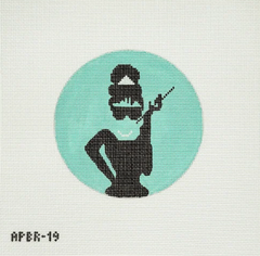 APBR19 Audrey in Pearls Round