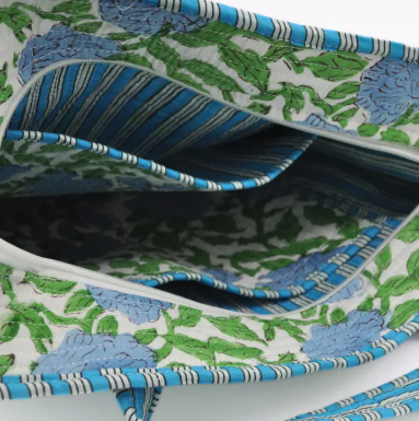 Cotton floral Tote