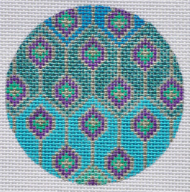 TM-05 Purple Drops Round