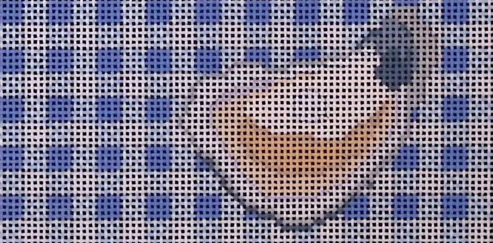 TSS-156 Oyster on Blue Gingham