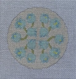 TSS-170 Blue Flowers Coaster