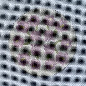 TSS-172 Lavender Flowers Coaster