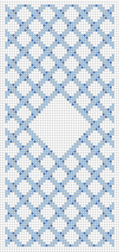TSS-119 Woven Trellis Glasses Case