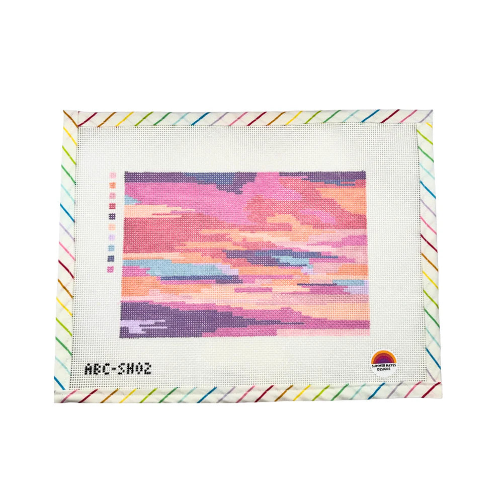 SH-02 Carolina Cotton Candy Sky Clutch