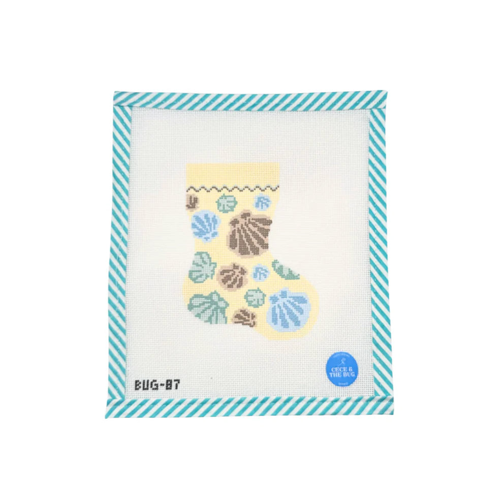 BUG-87 Seashell Mini Stocking