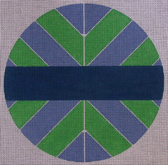 SV-S015 Chevron Sign - Blue and Green
