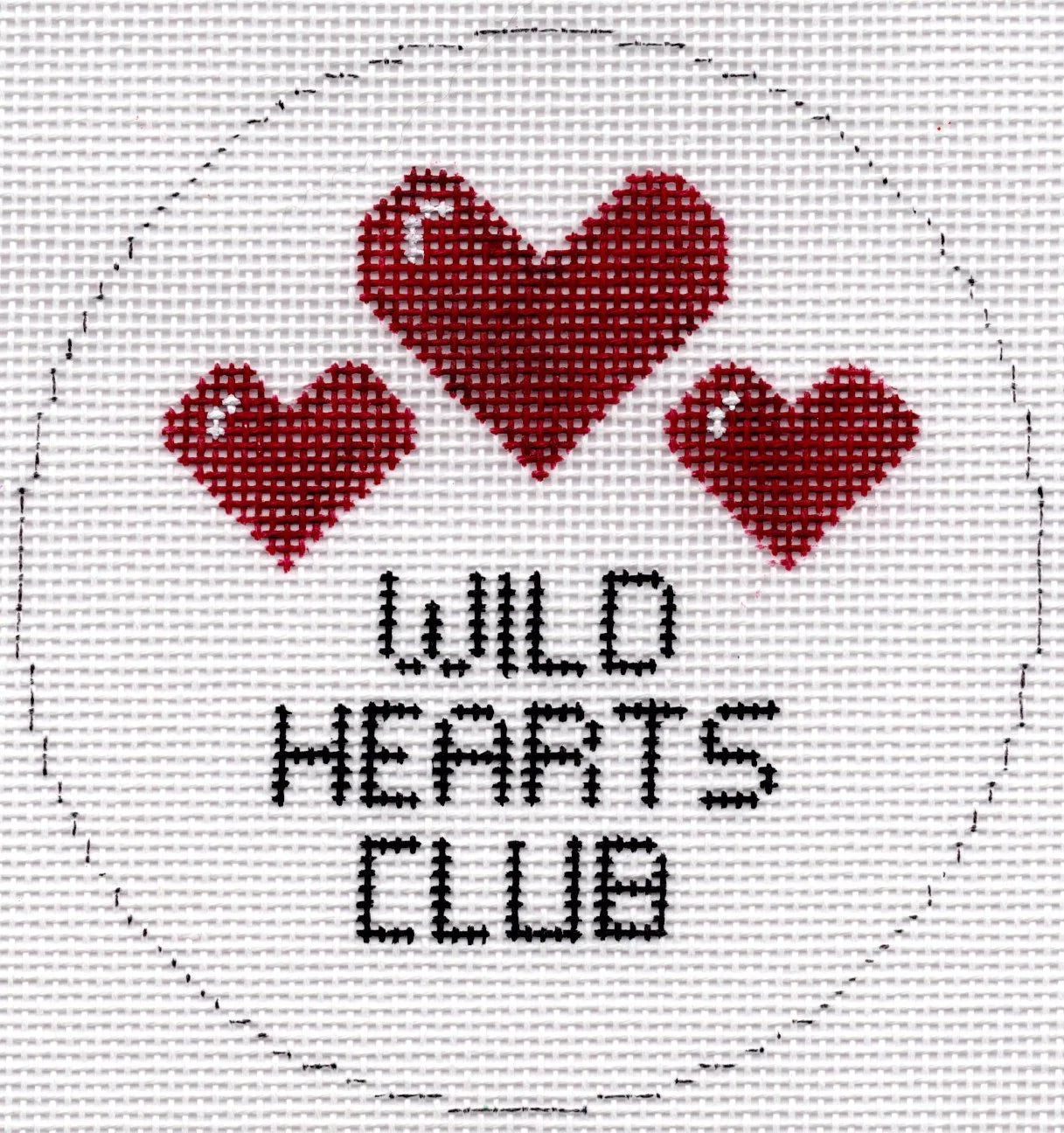 Hello Tess HT85 Wild Hearts Club Round