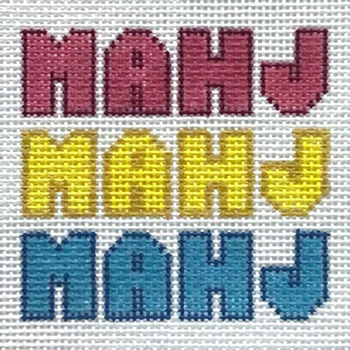x647 Mahj Tri Color Square