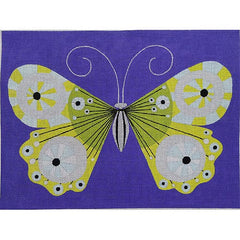 ZE867 Green and Gray Butterfly