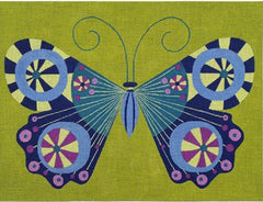 ZE868 Teal and Midnight Butterfly