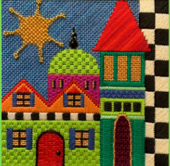AL-014 Little Buildings 1 Stitch Guide