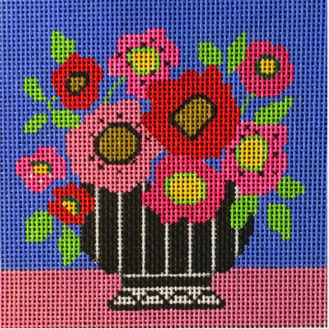 AL-027 Pink Mod Flowers