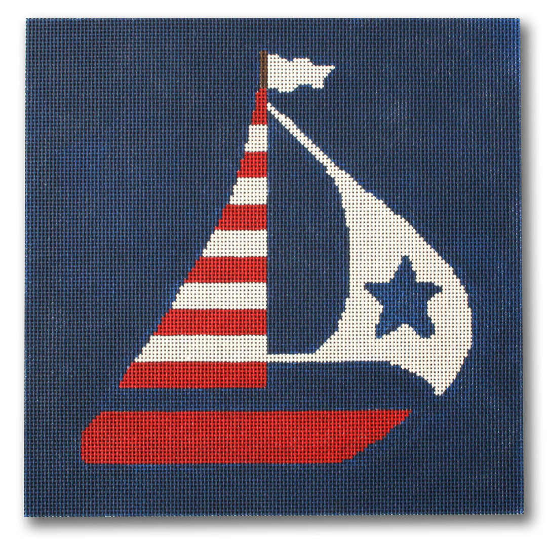 LM-PL53 US Flag Boat