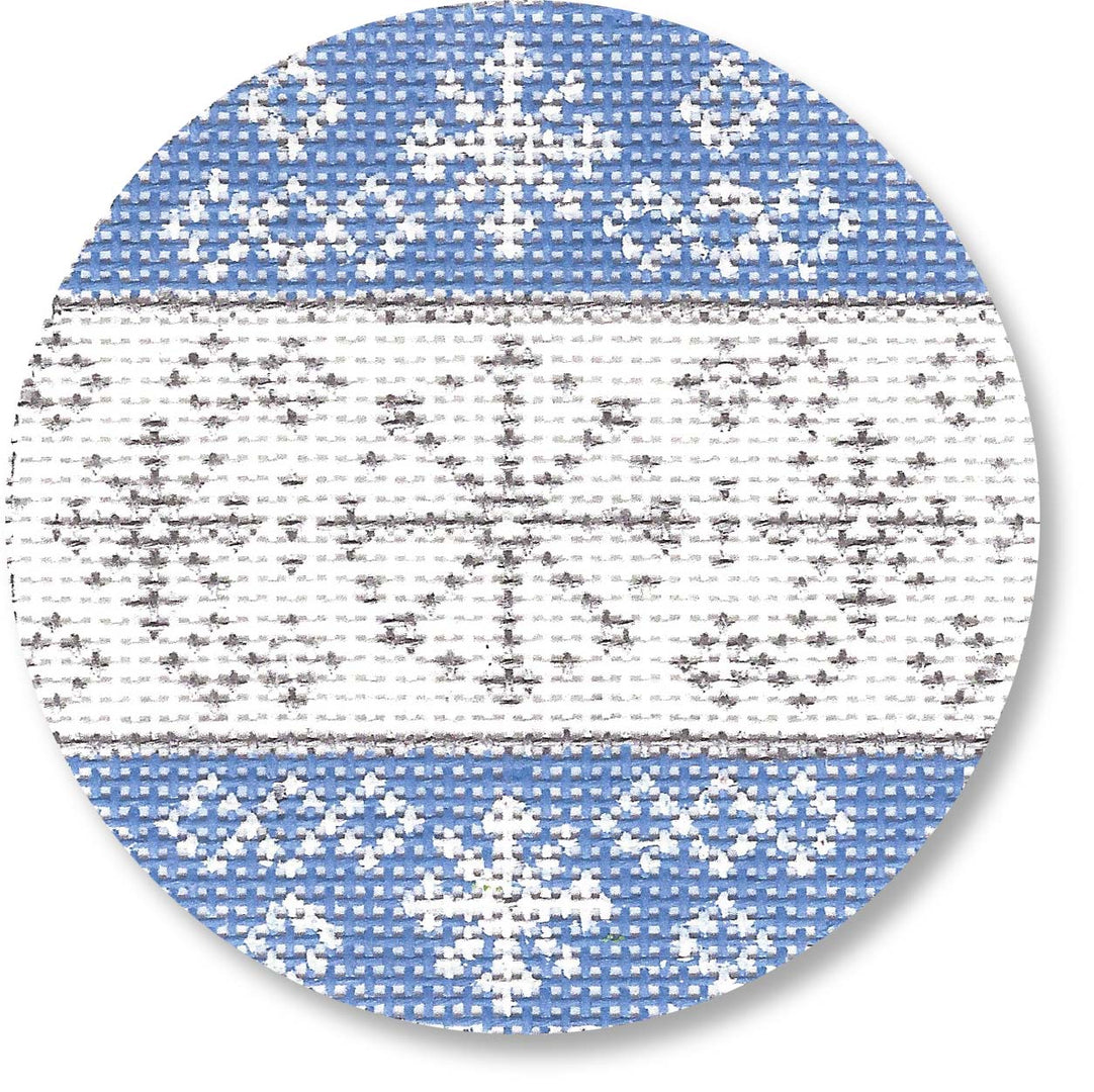 DK-EX45 Blue, White, and Silver Ball