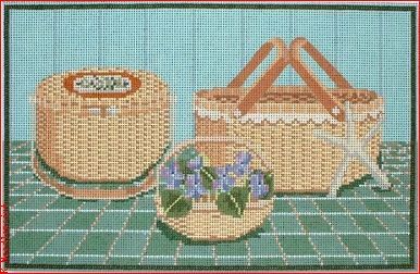 MBM-PL56 Three Nantucket Baskets
