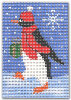 DK-EX47 Penguin with Present