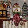 GE-P356B Xmas Stitching Girl
