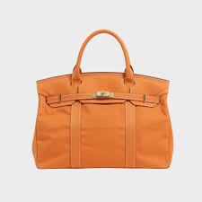 Canvas Boatkin Bag - Orange