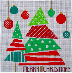DT110 Merry Christmas Trees