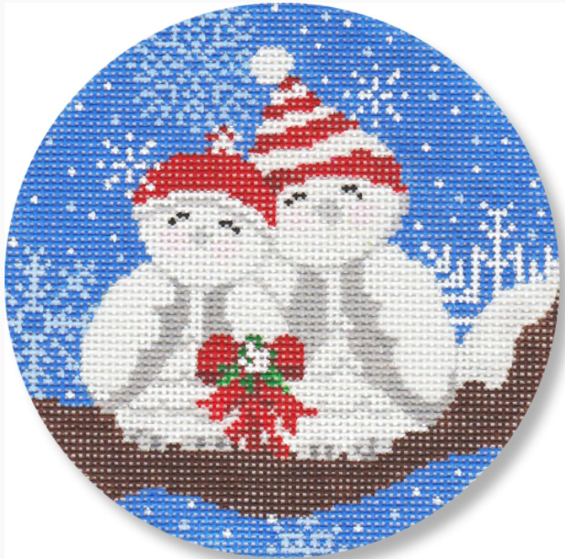 ESG-XO02 Snow Lovebirds