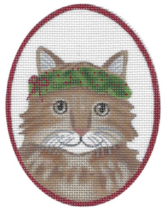 GD-XO10 Cat with Wreath