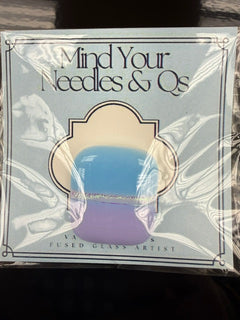 Needle minder- Striped Mind Your Needles & Q's