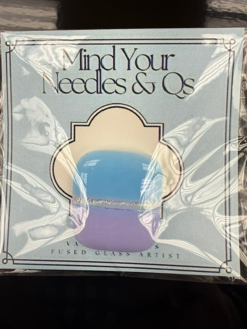 Needle minder- Striped Mind Your Needles & Q's
