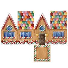 NTG TS386 Gumdrop Roof Gingerbread Cottage