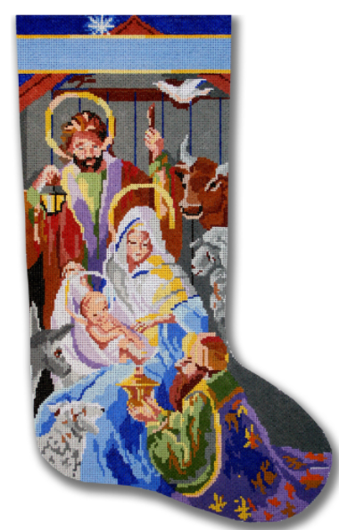 KDS-XM07 Away in a Manger Stocking
