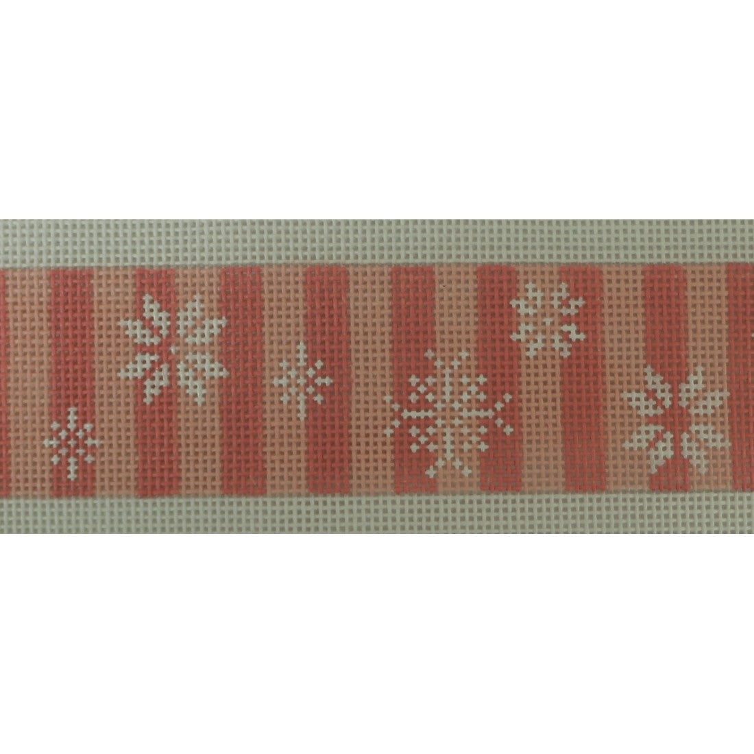 KKB575 snowflakes on pink tone on tone stripes 36inch on 18m 1.5 x 36.5