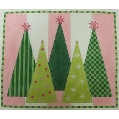 KKP207 Christmas Trees 10.25 x 8.75