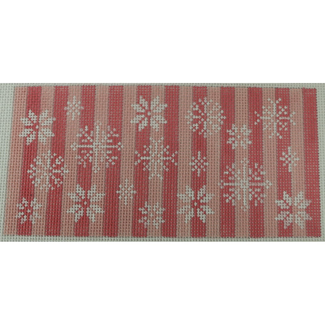 KKSG50 snowflakes on pink tone on tone 6.25 x 3
