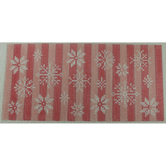 KKSG50 snowflakes on pink tone on tone 6.25 x 3