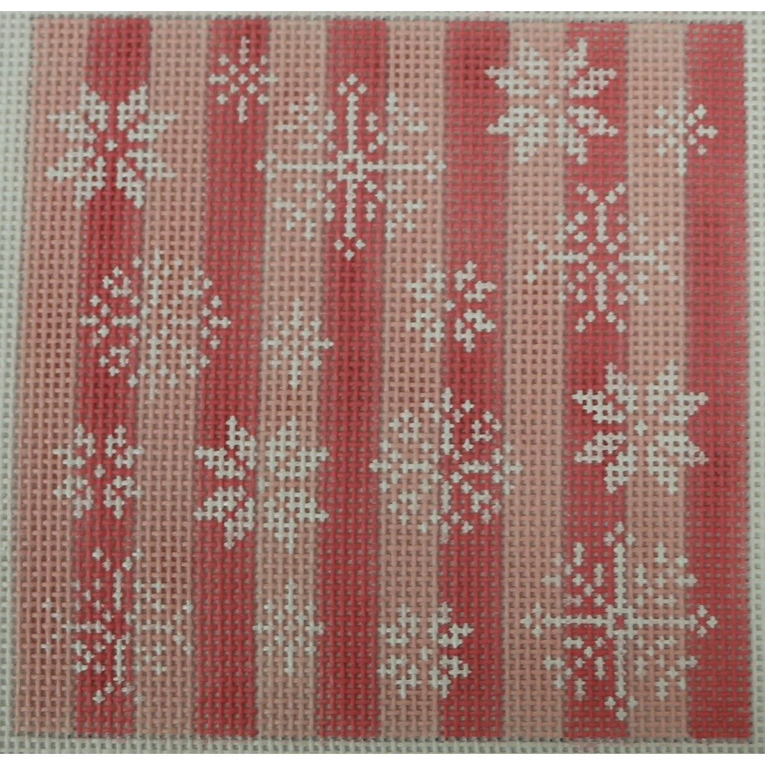 KKSS48 snowflakes on pink tone on tone 18m 4" square