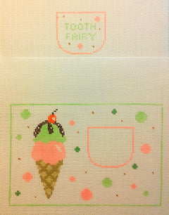 PT169 Ice Cream Tooth Fairy Pillow