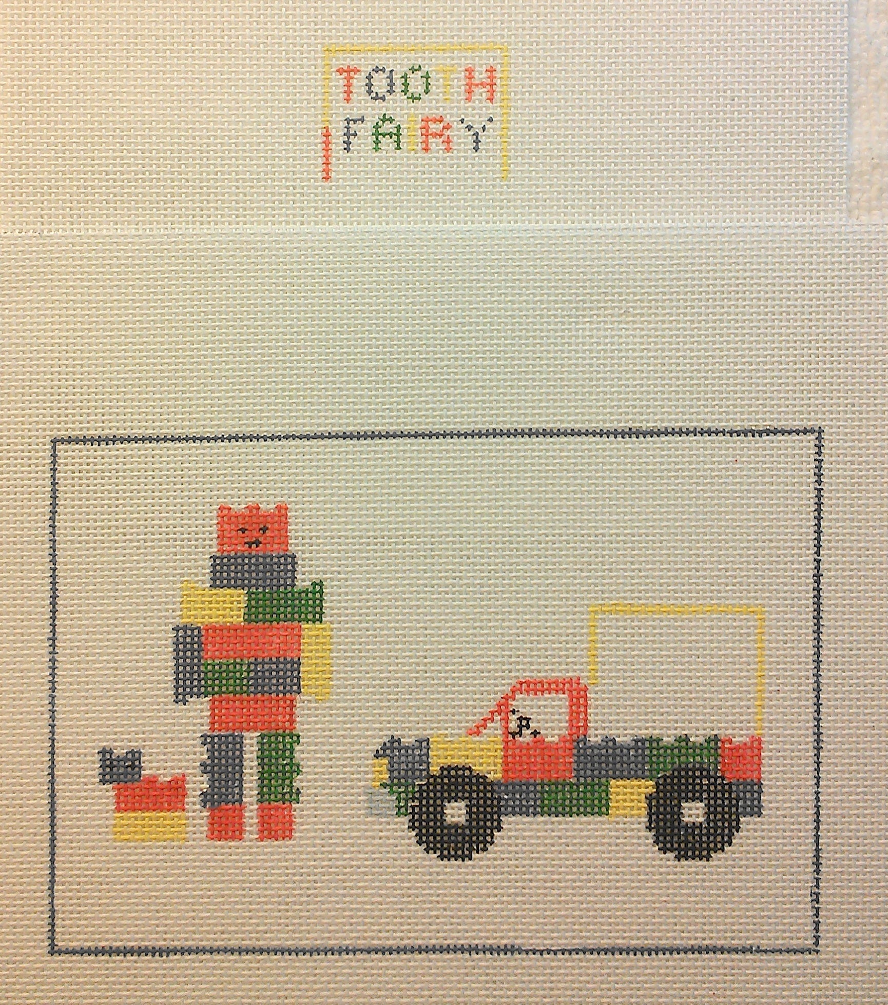 PT200 Lego Man Tooth Fairy Pillow