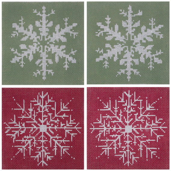 LM-CO02 Snowflake Coasters