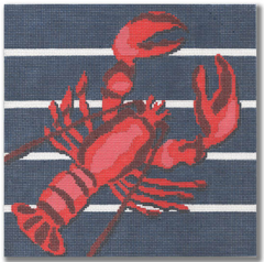 LRE-PL44 Lobster on Stripes