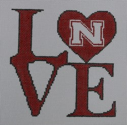 KKO144 Love Nebraska 4.75 x 5