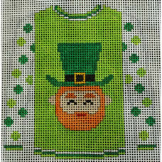KKO236 leprechaun sweater 3.75 x 3.265