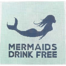 KKP111 Mermaids Drink Free 10 x 10
